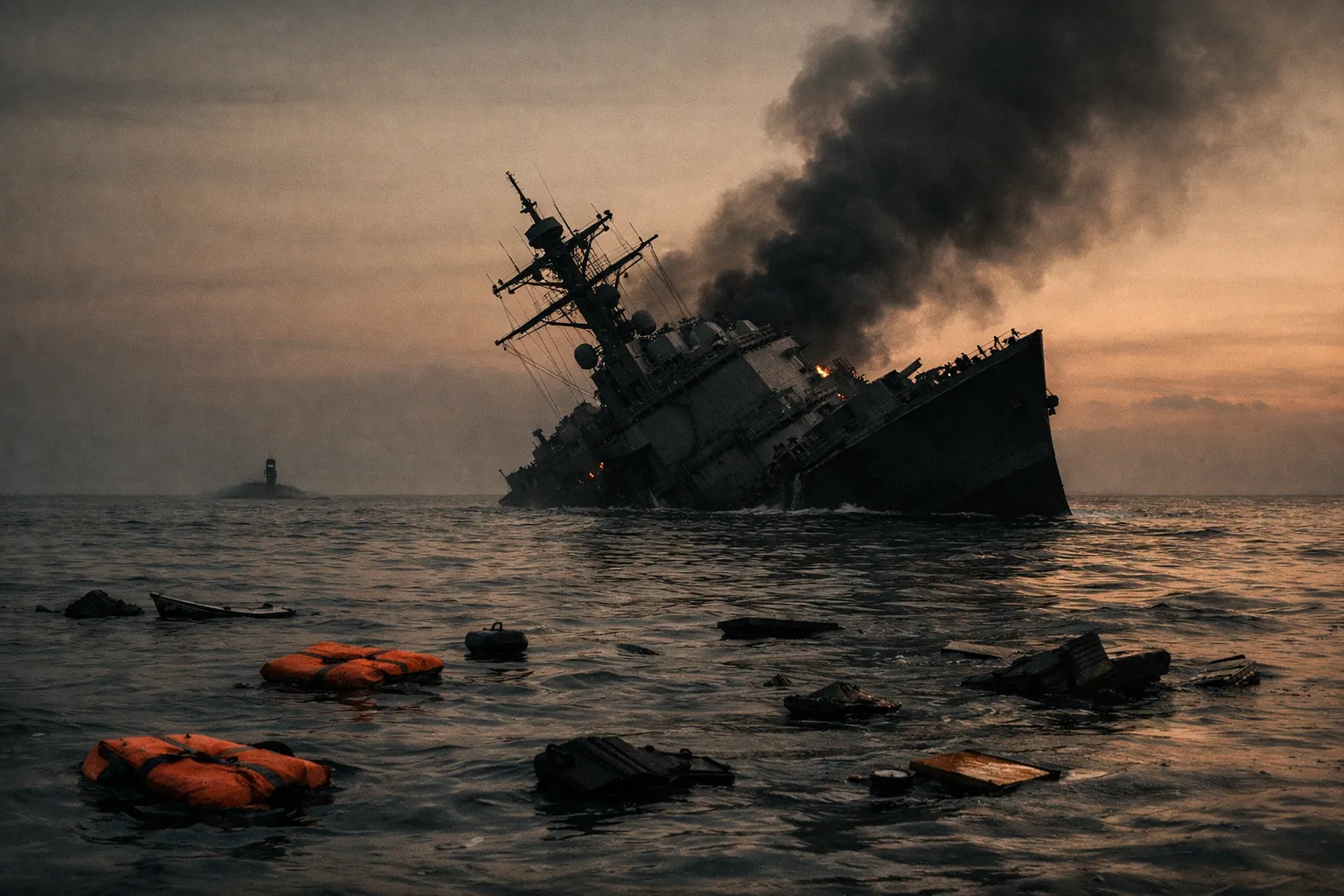 Menang Perang, Kalah Adab: AS Tenggelamkan IRIS Dena dan Tinggalkan 87 Pelaut Iran