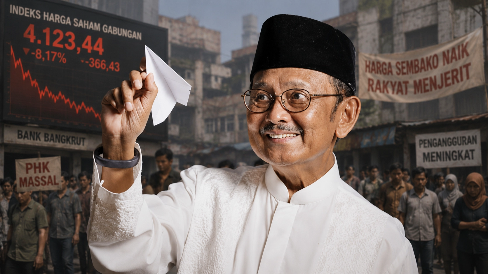 Habibie Pernah Pulihkan Rupiah Dari 17.000 per Dollar AS - Bisakah Kita Ulangi?
