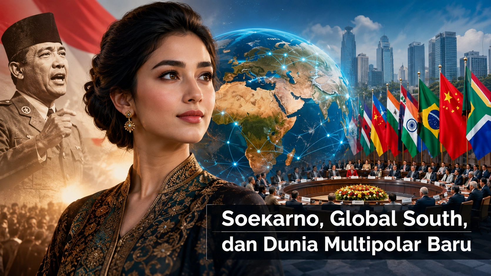 Soekarno, Global South, dan Dunia Multipolar yang Ia Ramalkan