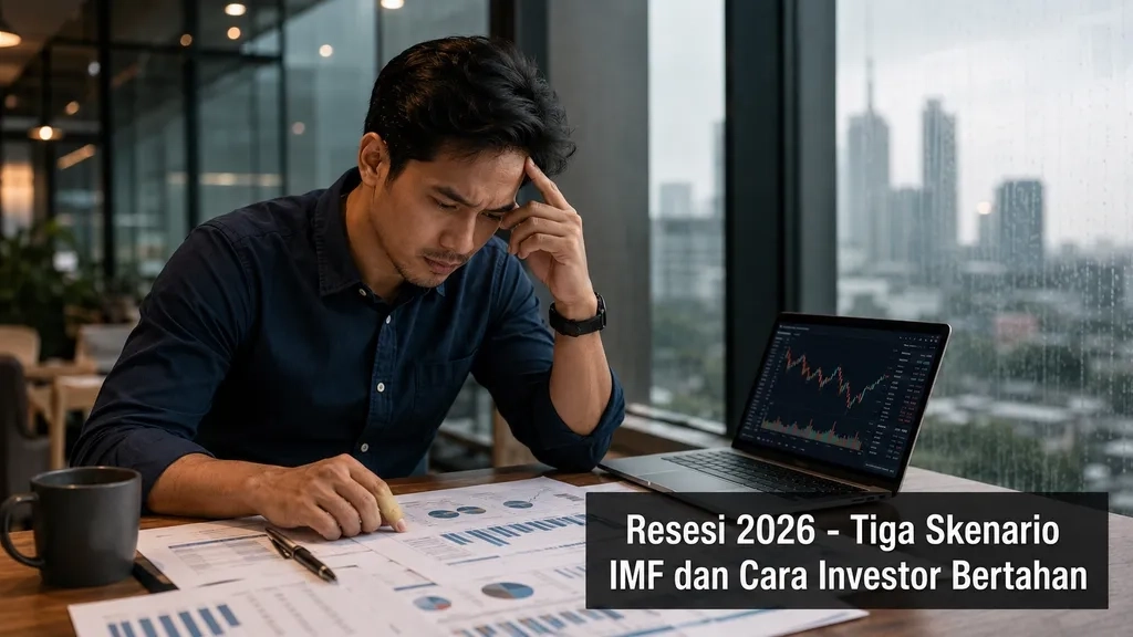 Resesi 2026 - Tiga Skenario IMF dan Cara Investor Bertahan