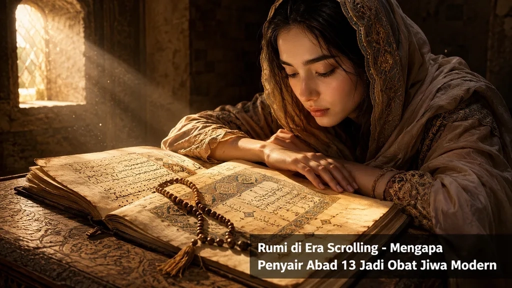 Rumi di Era Scrolling - Mengapa Penyair Abad 13 Jadi Obat Jiwa Modern