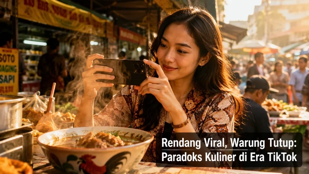 Rendang Viral, Warung Tutup: Paradoks Kuliner di Era TikTok