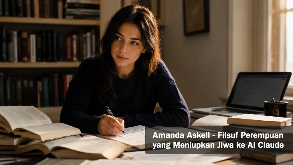 Amanda Askell - Filsuf Perempuan yang Meniupkan Jiwa ke AI Claude