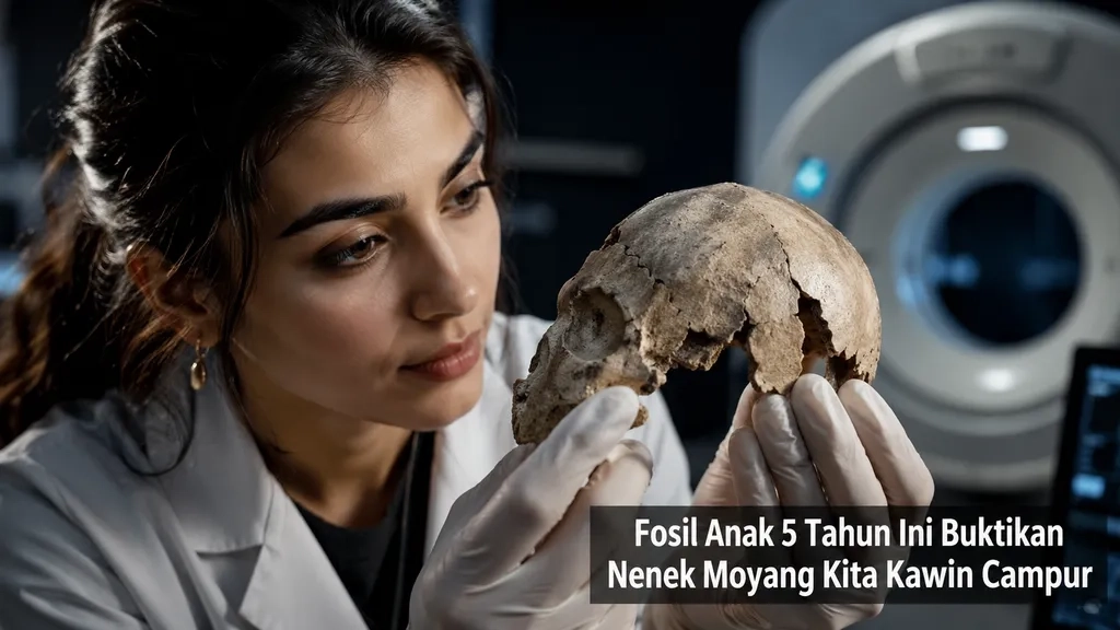 Fosil Anak 5 Tahun Ini Buktikan Nenek Moyang Kita Kawin Campur