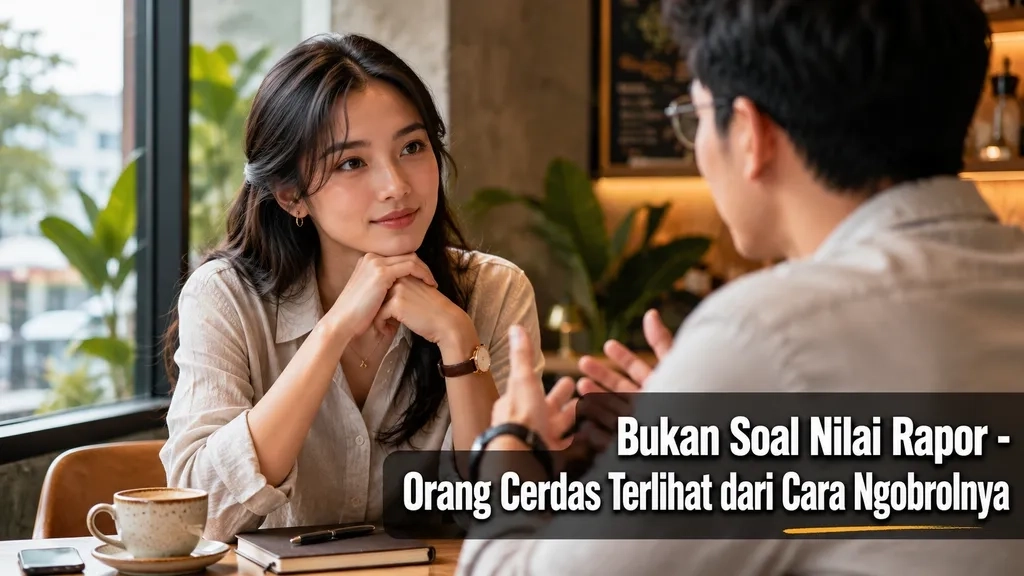 Bukan Soal Nilai Rapor - Orang Cerdas Terlihat dari Cara Ngobrolnya