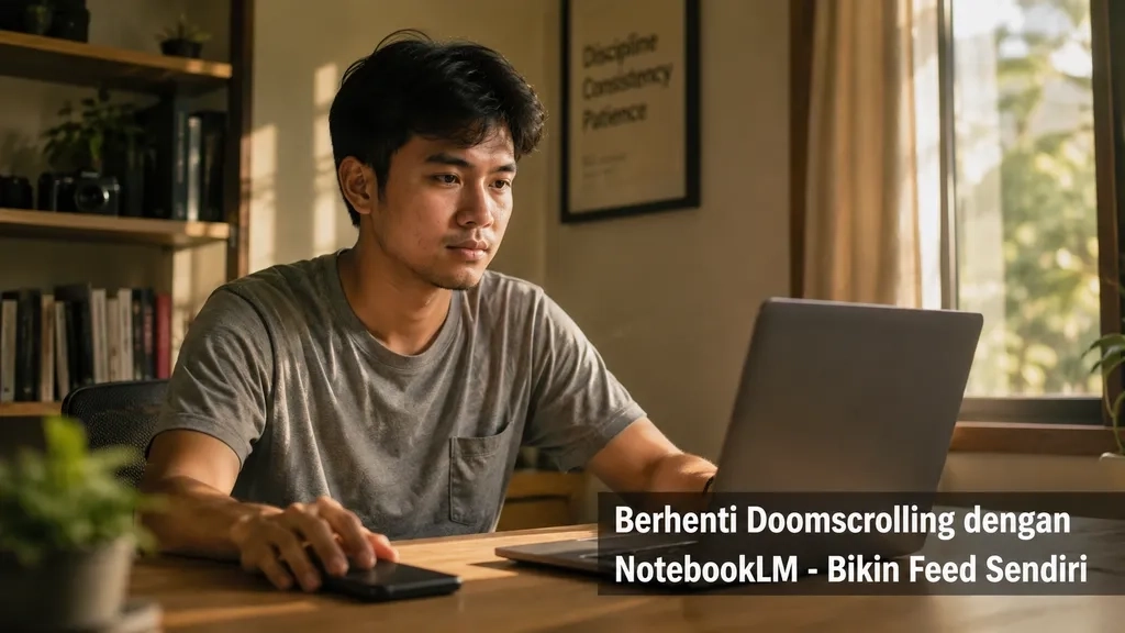Berhenti Doomscrolling dengan NotebookLM - Bikin Feed Sendiri