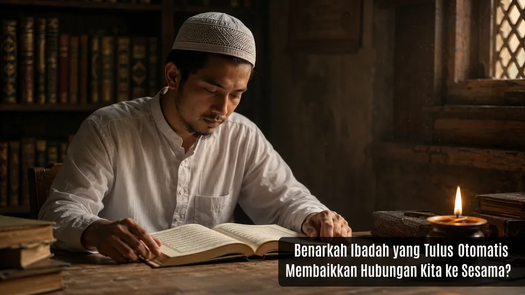 Benarkah Ibadah yang Tulus Otomatis Membaikkan Hubungan Kita ke Sesama?