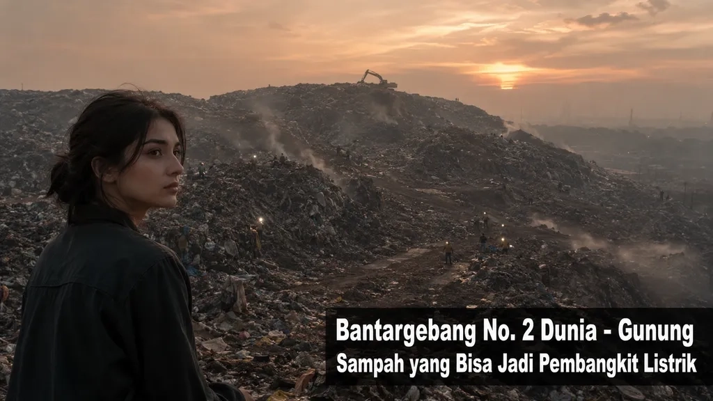 Bantargebang No. 2 Dunia - Gunung Sampah yang Bisa Jadi Pembangkit Listrik