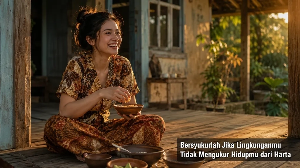 Bersyukurlah Jika Lingkunganmu Tidak Mengukur Hidupmu dari Harta