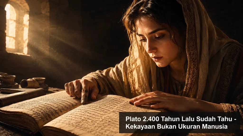 Plato 2.400 Tahun Lalu Sudah Tahu - Kekayaan Bukan Ukuran Manusia