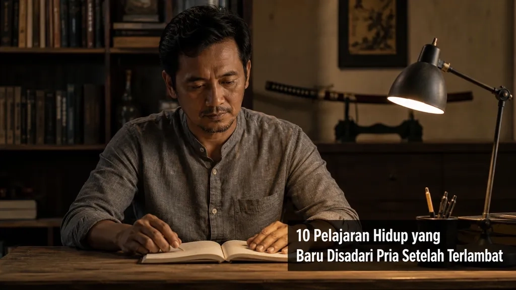 10 Pelajaran Hidup yang Baru Disadari Pria Setelah Terlambat
