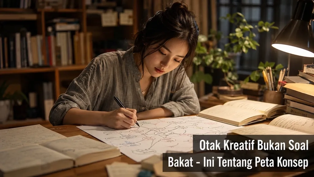 Otak Kreatif Bukan Soal Bakat - Ini Tentang Peta Konsep