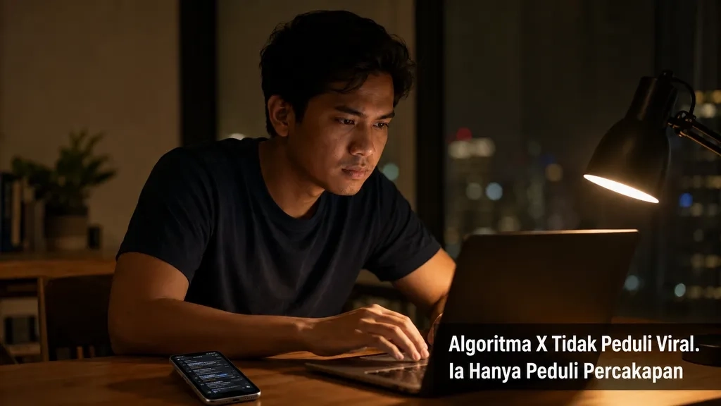 Algoritma X Tidak Peduli Viral. Ia Hanya Peduli Percakapan