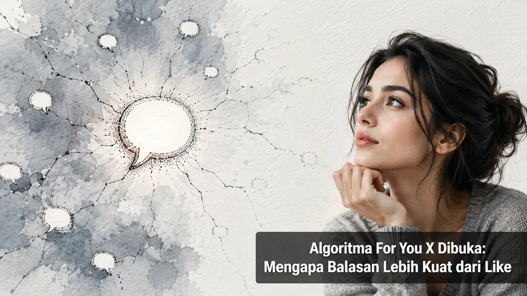 Algoritma For You X Dibuka: Mengapa Balasan Lebih Kuat dari Like