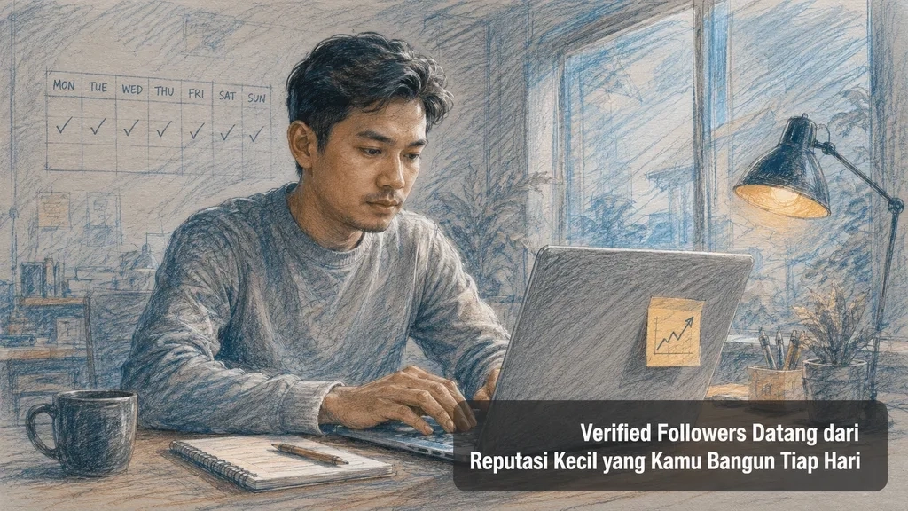 Verified Followers Datang dari Reputasi Kecil yang Kamu Bangun Tiap Hari
