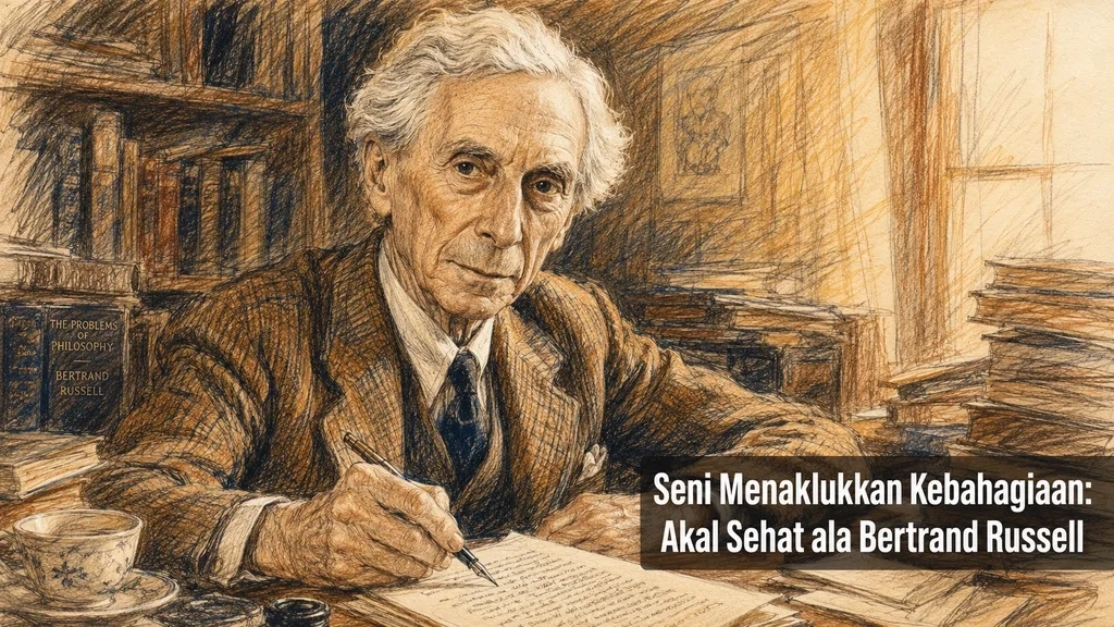 Seni Menaklukkan Kebahagiaan: Akal Sehat ala Bertrand Russell