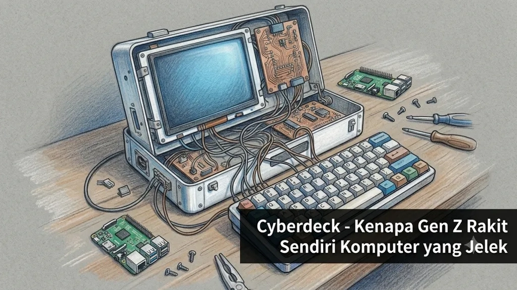 Cyberdeck - Kenapa Gen Z Rakit Sendiri Komputer yang Jelek