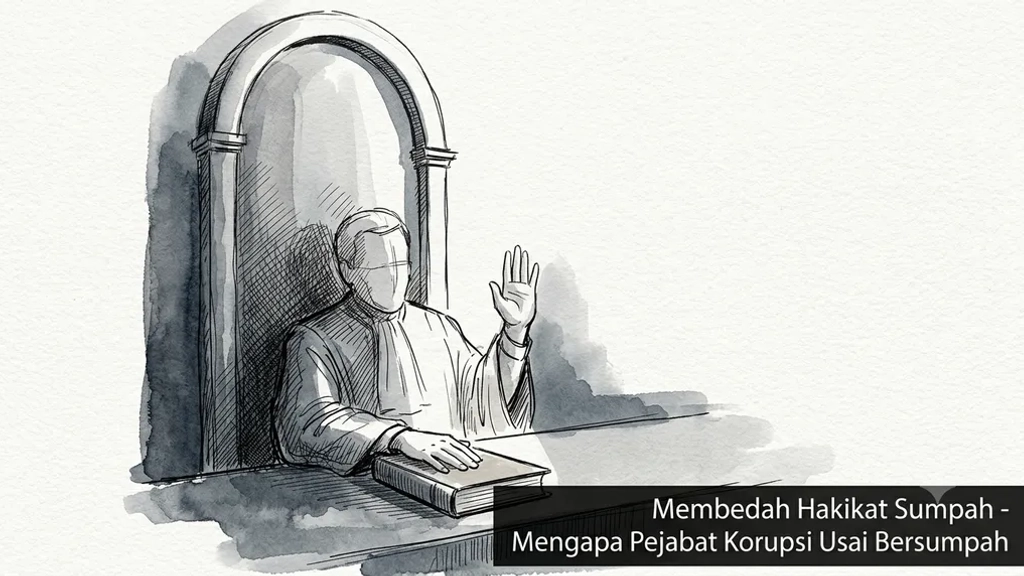 Membedah Hakikat Sumpah - Mengapa Pejabat Korupsi Usai Bersumpah