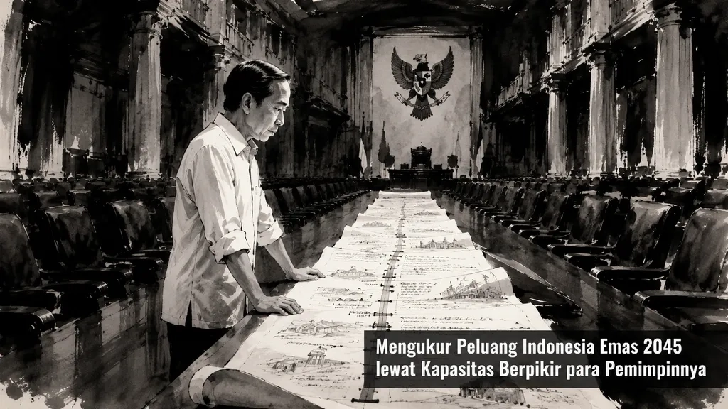 Mengukur Peluang Indonesia Emas 2045 lewat Kapasitas Berpikir para Pemimpinnya