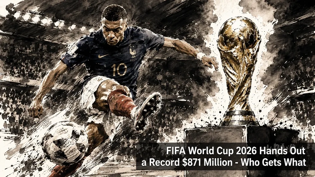 FIFA World Cup 2026 Hands Out a Record $871 Million - Who Gets What